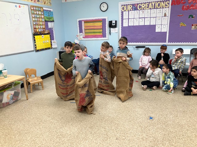 Gesher students at play
