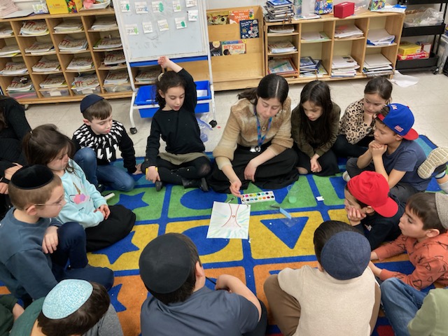 Gesher students learning together